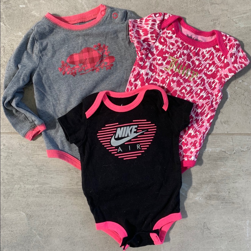 0-6mo baby girl onesies